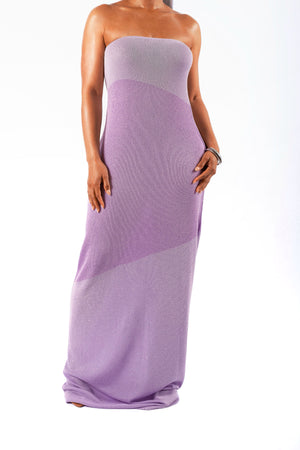 Femi Knit Dress-Lilac