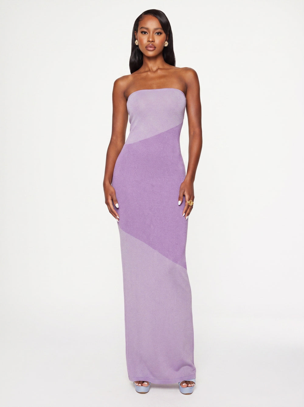 Femi Knit Dress-Lilac 1XL/2XL