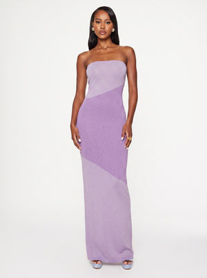 Femi Knit Dress-Lilac